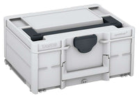 Systainer³ M 187, Light Grey with Anthracite lid handle and Anthracite catches