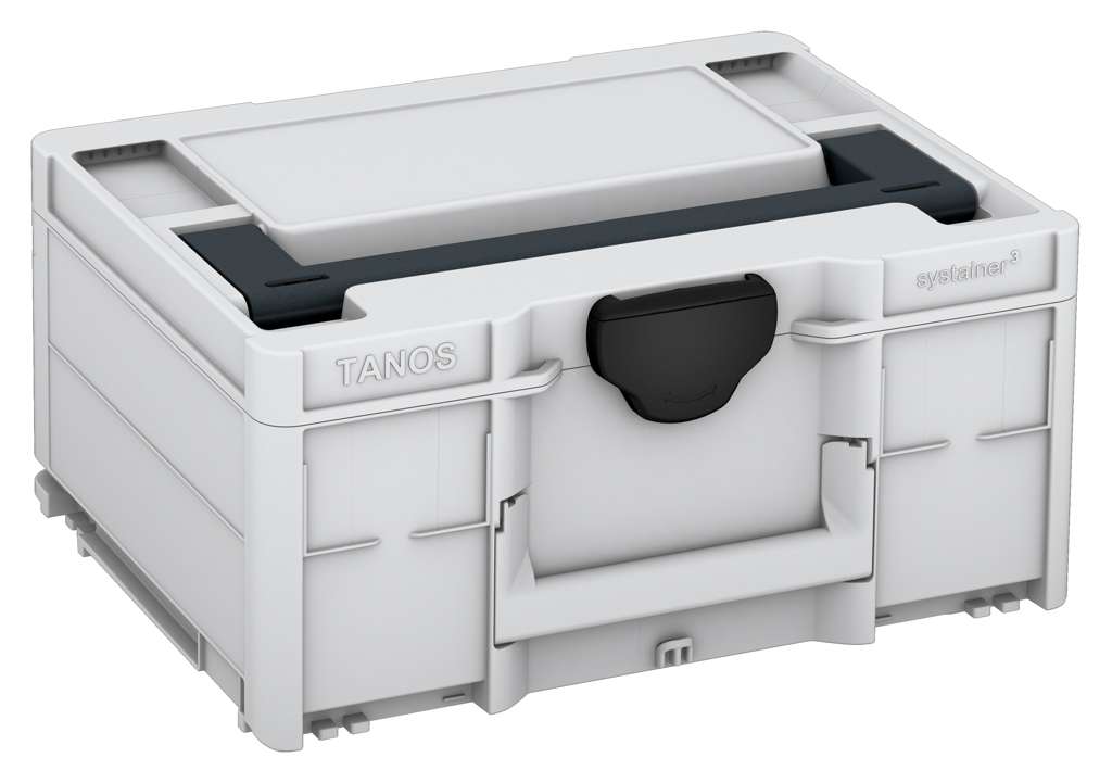 Systainer³ M 187, Light Grey with Anthracite lid handle and Black catches