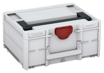 Systainer³ M 187, Light Grey with Anthracite lid handle and Carmine Red catches