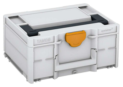 Systainer³ M 187, Light Grey with Anthracite lid handle and Daffodil Yellow catches