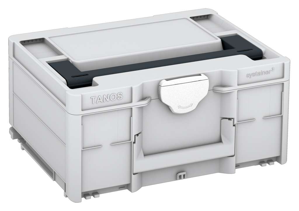 Systainer³ M 187, Light Grey with Anthracite lid handle and White catches