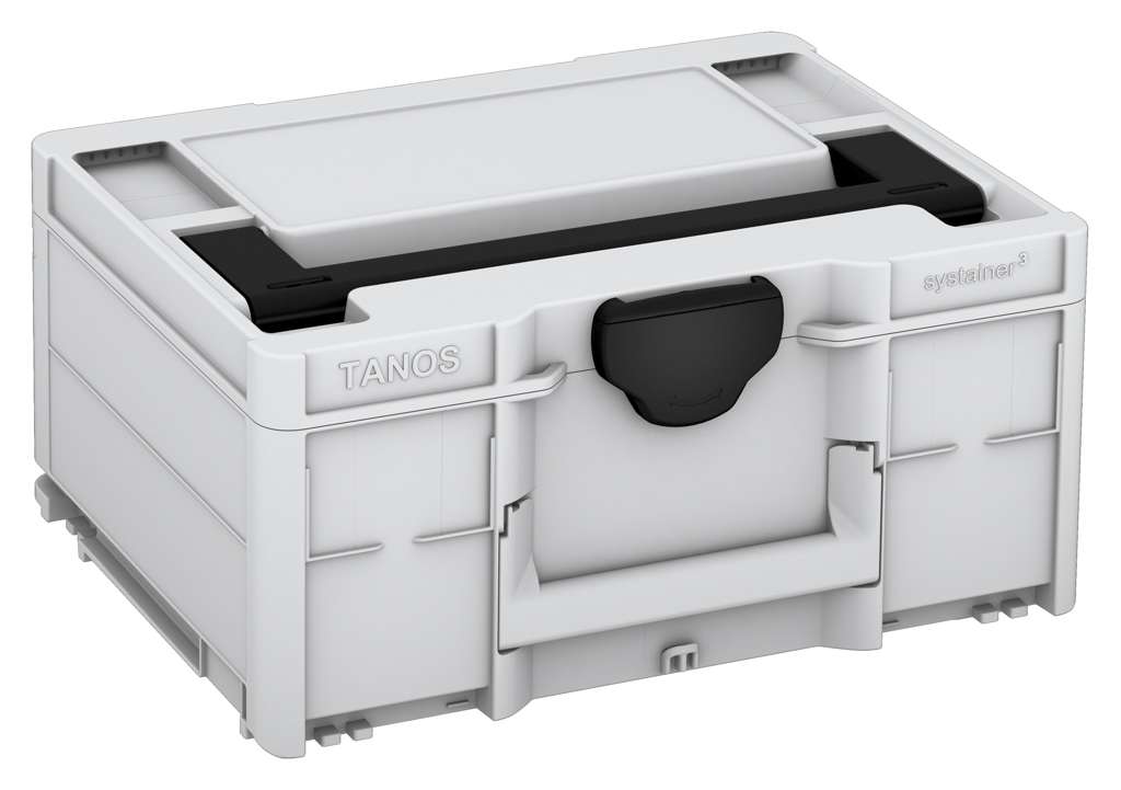 Systainer³ M 187, Light Grey with Black lid handle and Black catches