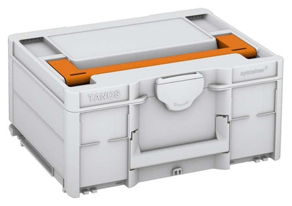 Systainer³ M 187, Light Grey with Deep Orange lid handle