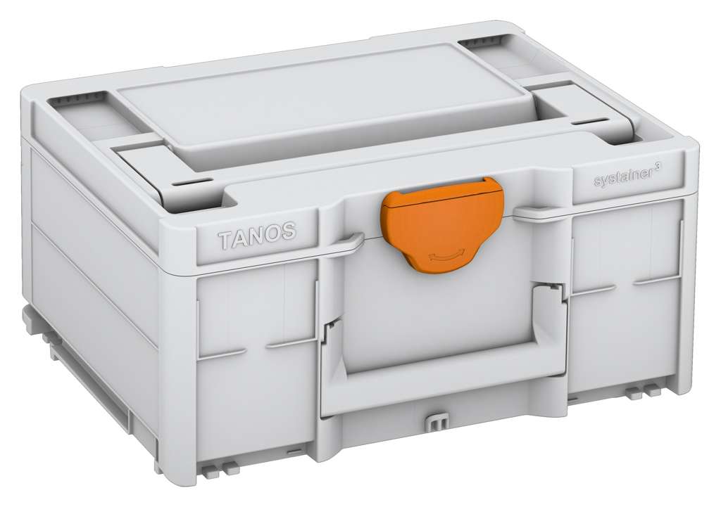 Systainer³ M 187, Light Grey with Deep Orange catches