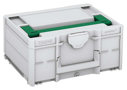 Systainer³ M 187, Light Grey with Signal Green lid handle