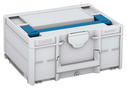 Systainer³ M 187, Light Grey with Sky Blue lid handle