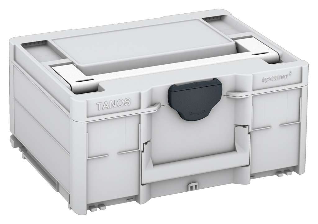 Systainer³ M 187, Light Grey with White lid handle and Anthracite catches