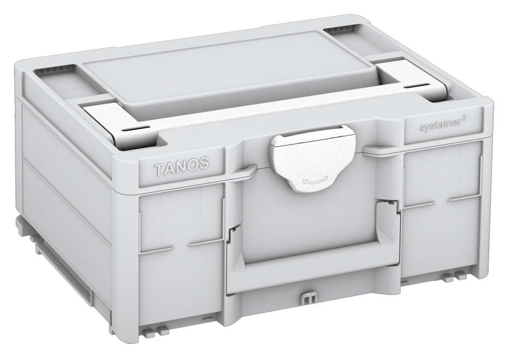 Systainer³ M 187, Light Grey with White lid handle and White catches