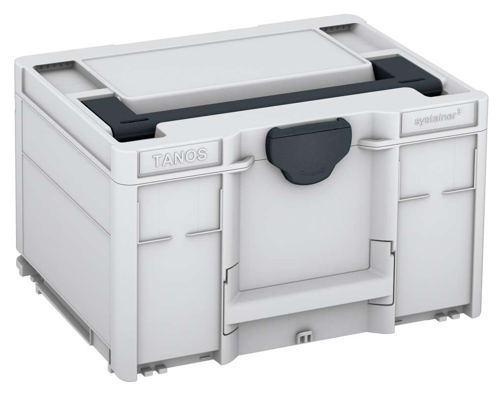 Systainer³ M 237, Light Grey with Anthracite lid handle and Anthracite catches