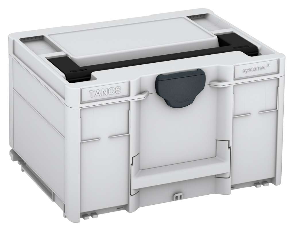 Systainer³ M 237, Light Grey with Black lid handle and Anthracite catches