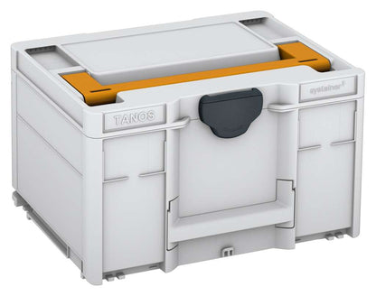 Systainer³ M 237, Light Grey with Daffodil Yellow lid handle and Anthracite catches