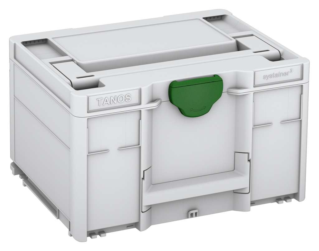 Systainer³ M 237, Light Grey with Emerald Green catches