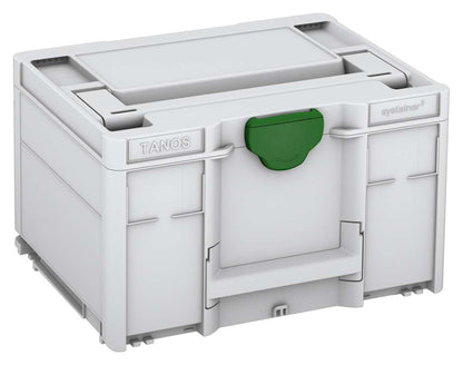 Systainer³ M 237, Light Grey with Emerald Green catches