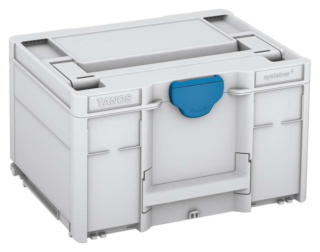 Systainer³ M 237, Light Grey with Sky Blue catches