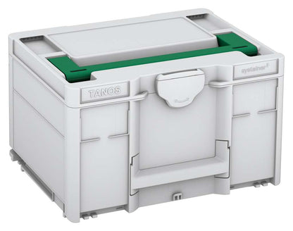 Systainer³ M 237, Light Grey with Signal Green lid handle