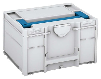 Systainer³ M 237, Light Grey with Sky Blue lid handle