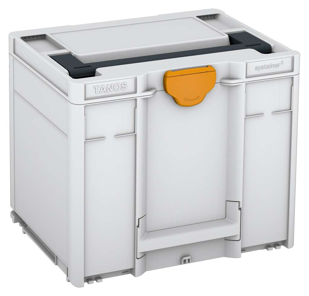 Systainer³ M 337, Light Grey with Anthracite lid handle and Daffodil Yellow catches