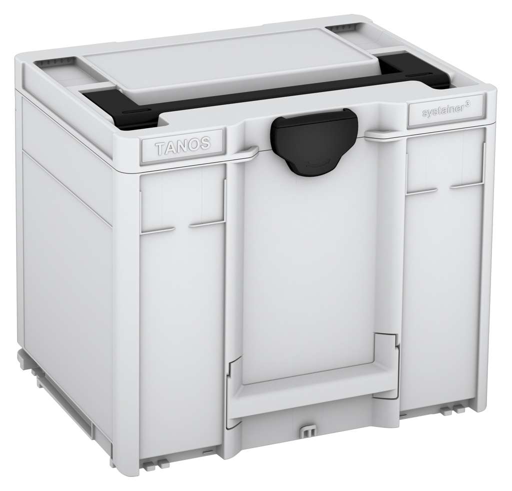 Systainer³ M 337, Light Grey with Black lid handle and Black catches