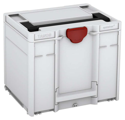 Systainer³ M 337, Light Grey with Black lid handle and Carmine Red catches