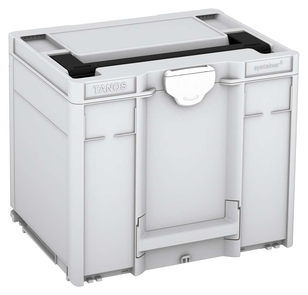 Systainer³ M 337, Light Grey with Black lid handle and White catches