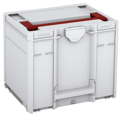 Systainer³ M 337, Light Grey with Carmine Red lid handle