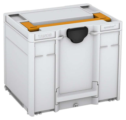 Systainer³ M 337, Light Grey with Daffodil Yellow lid handle and Black catches