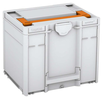 Systainer³ M 337, Light Grey with Deep Orange lid handle