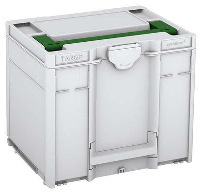 Systainer³ M 337, Light Grey with Emerald Green lid handle