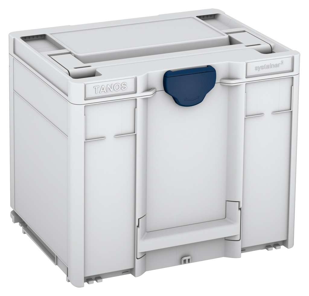 Systainer³ M 337, Light Grey with Sapphire Blue catches