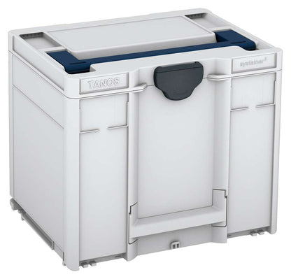 Systainer³ M 337, Light Grey with Sapphire Blue lid handle and Anthracite catches