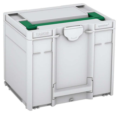 Systainer³ M 337, Light Grey with Signal Green lid handle