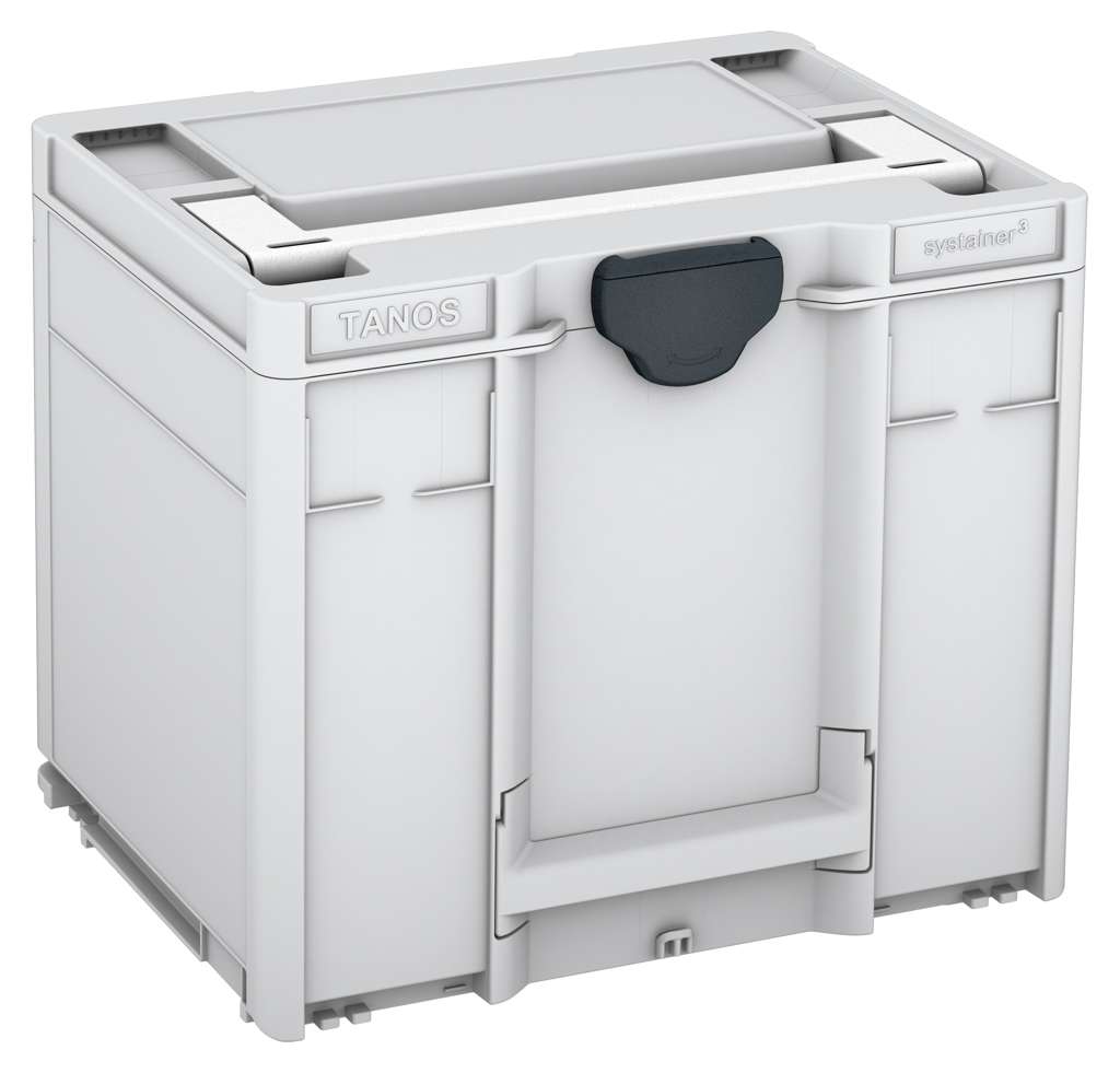 Systainer³ M 337, Light Grey with White lid handle and Anthracite catches