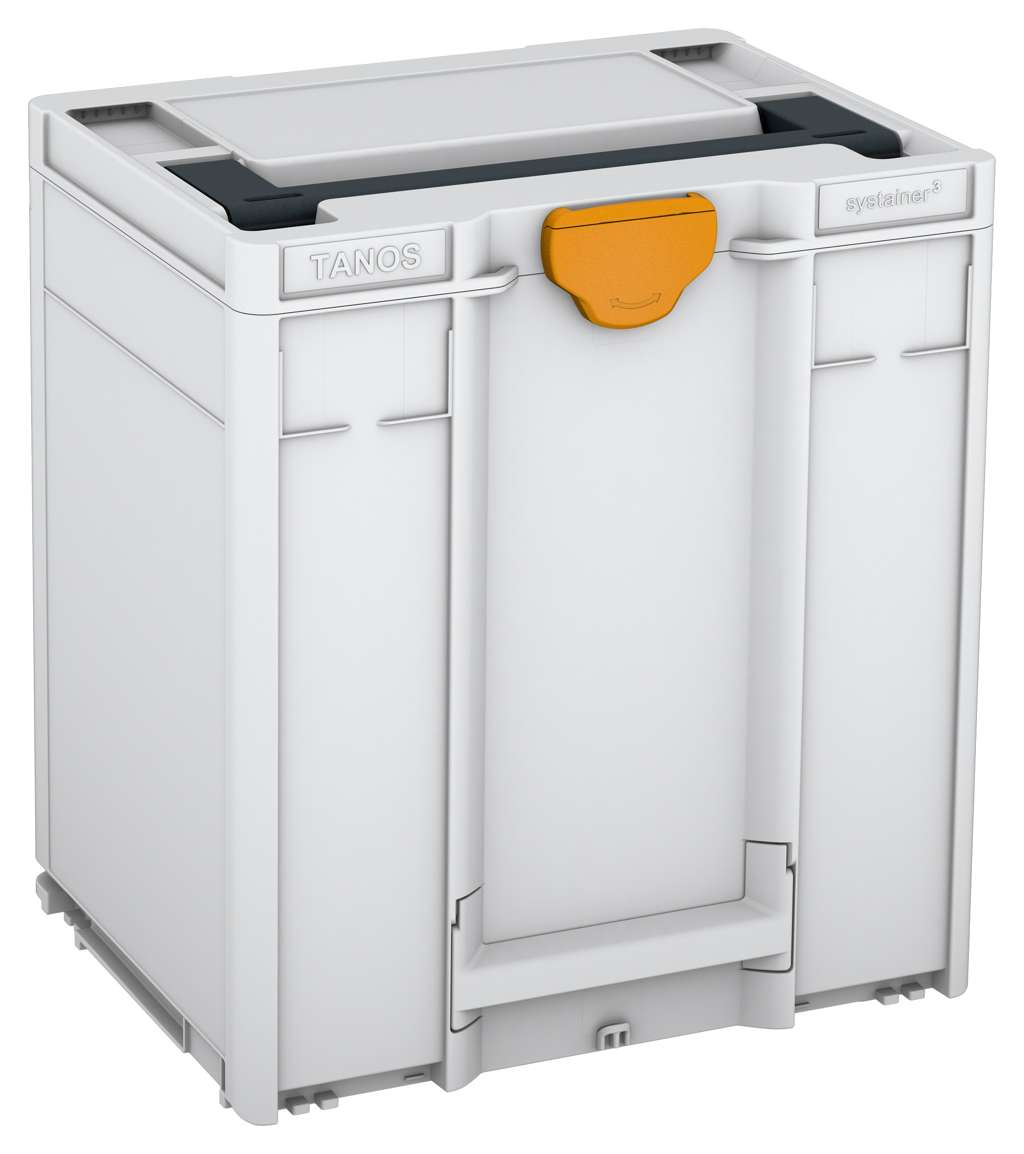 Systainer³ M 437, Light Grey with Anthracite lid handle and Daffodil Yellow catches