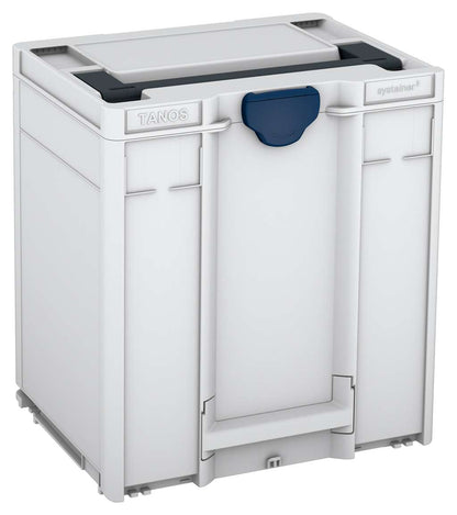 Systainer³ M 437, Light Grey with Anthracite lid handle and Sapphire Blue catches