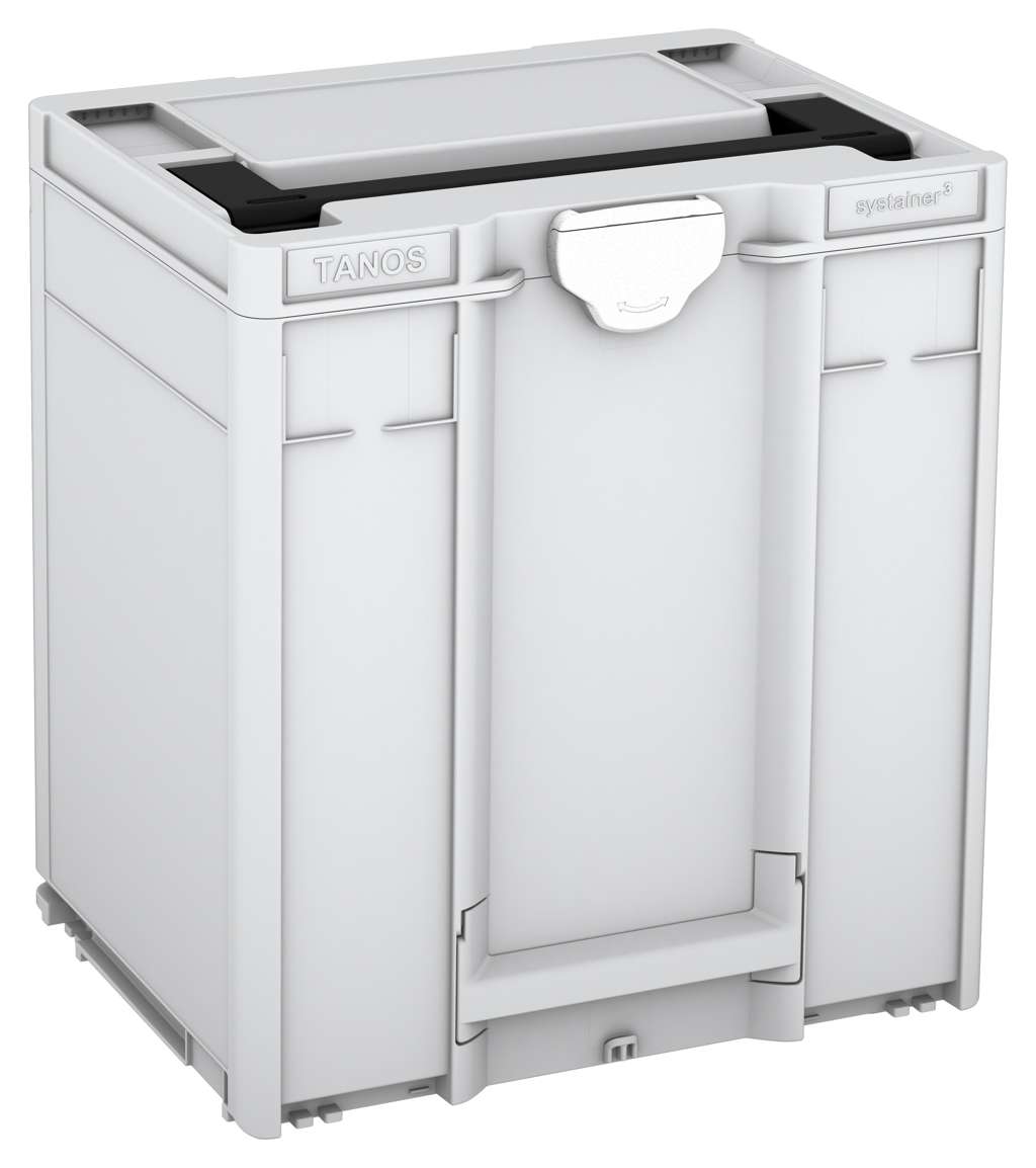 Systainer³ M 437, Light Grey with Black lid handle and White catches