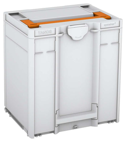 Systainer³ M 437, Light Grey with Deep Orange lid handle
