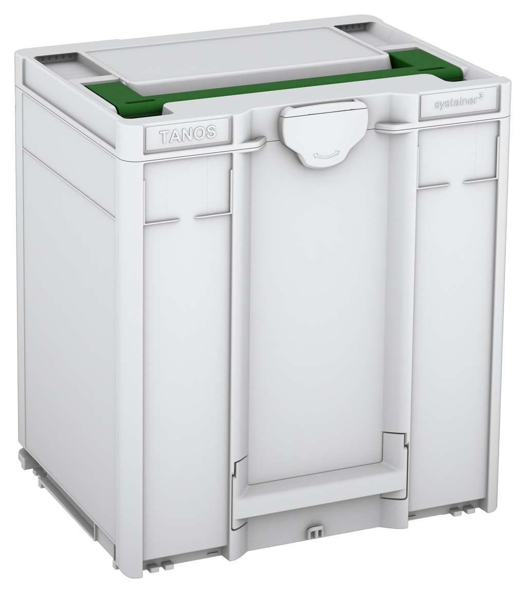 Systainer³ M 437, Light Grey with Emerald Green lid handle