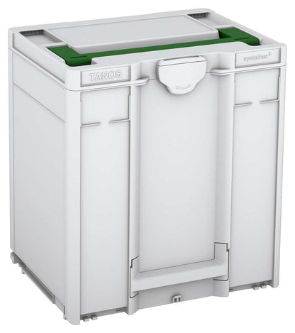 Systainer³ M 437, Light Grey with Emerald Green lid handle