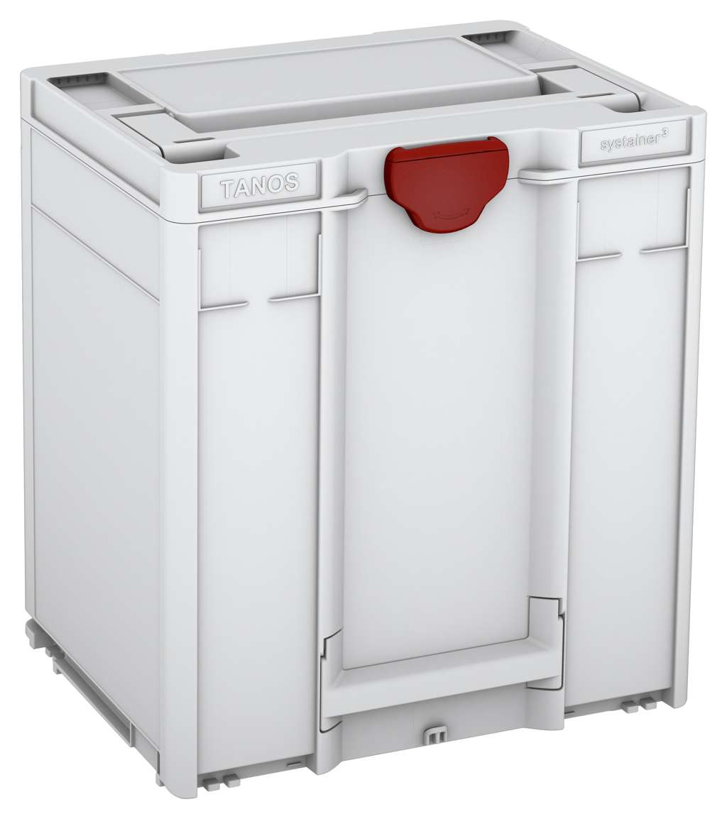 Systainer³ M 437, Light Grey with Carmine Red catches