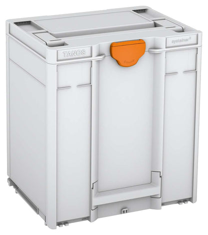 Systainer³ M 437, Light Grey with Deep Orange catches
