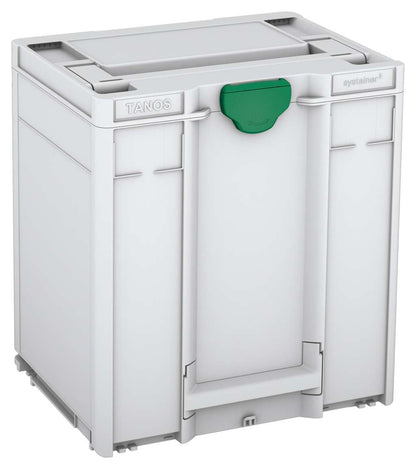 Systainer³ M 437, Light Grey with Signal Green catches