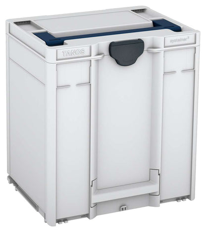 Systainer³ M 437, Light Grey with Sapphire Blue lid handle and Anthracite catches
