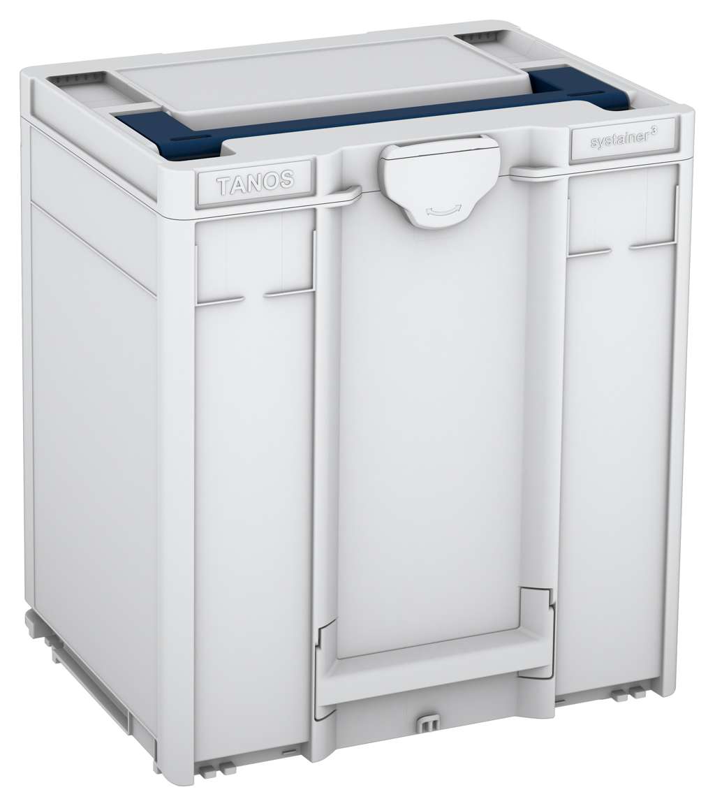 Systainer³ M 437, Light Grey with Sapphire Blue lid handle