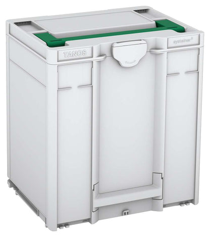 Systainer³ M 437, Light Grey with Signal Green lid handle