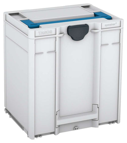 Systainer³ M 437, Light Grey with Sky Blue lid handle and Anthracite catches