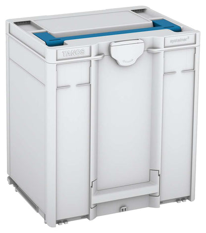 Systainer³ M 437, Light Grey with Sky Blue lid handle