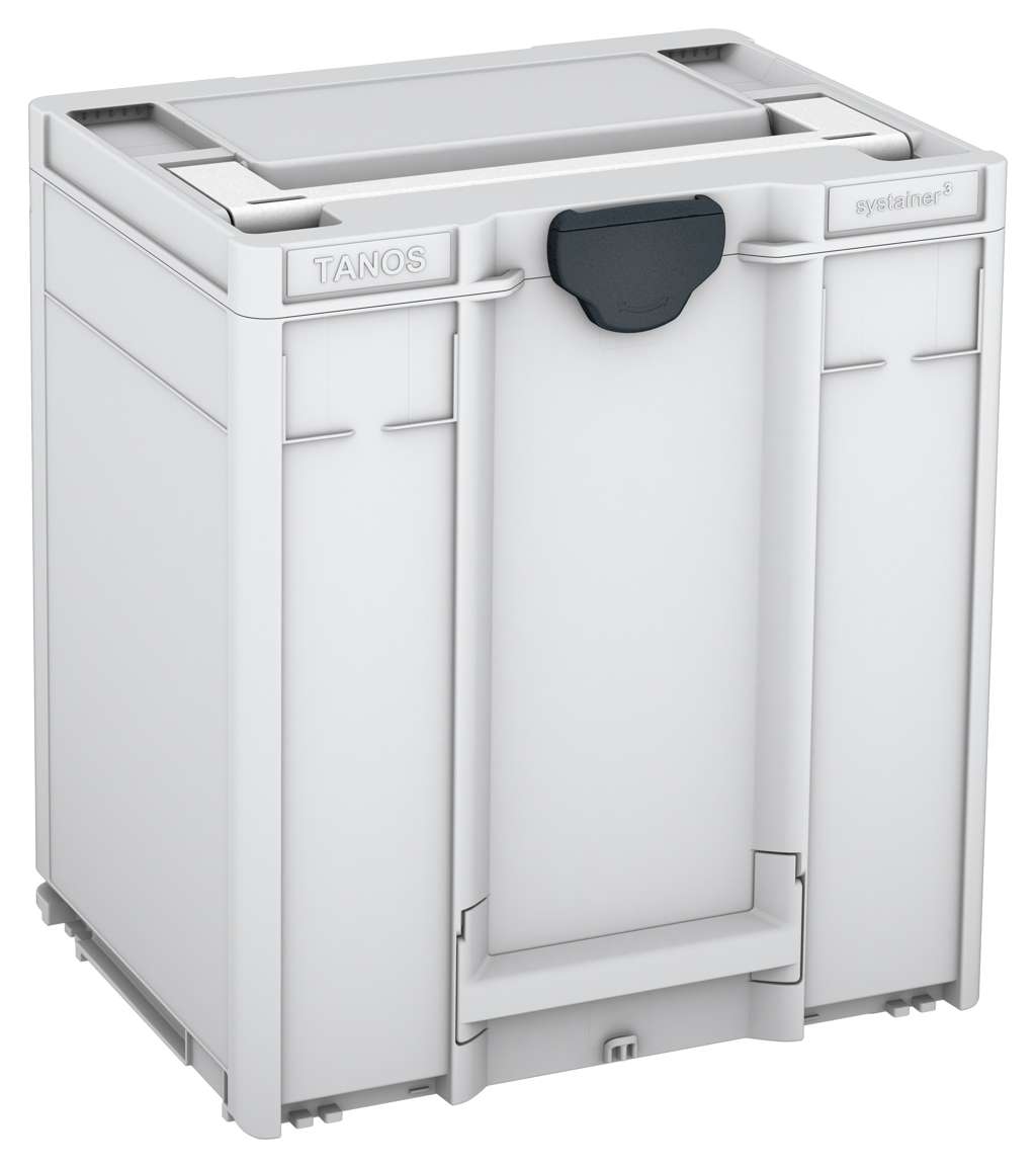 Systainer³ M 437, Light Grey with White lid handle and Anthracite catches