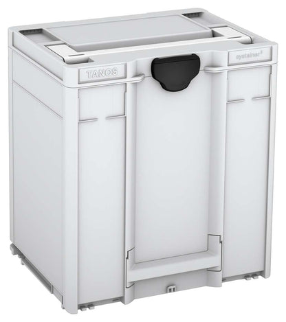 Systainer³ M 437, Light Grey with White lid handle and Black catches
