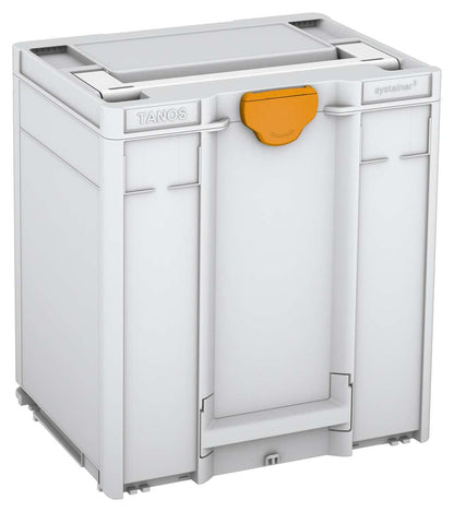 Systainer³ M 437, Light Grey with White lid handle and Daffodil Yellow catches