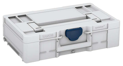 Systainer³ L 137, Light Grey with Sapphire Blue catches